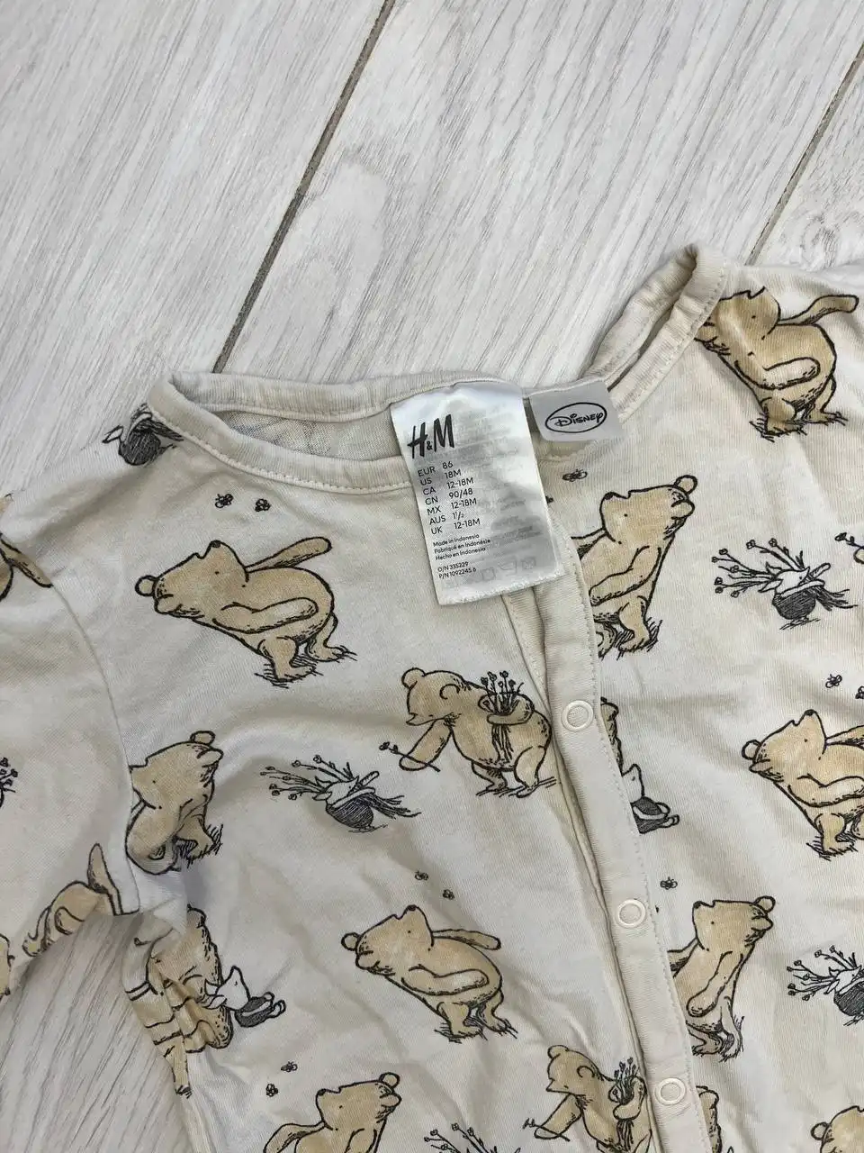 Слипы HM хлопок на кнопках, размер 86 - Одежда для детей (Товары для детей) в Томск