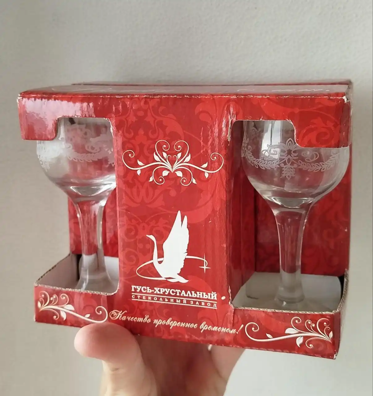 Набор стеклянных рюмок 6шт Гусь-Хрустальный - Посуда (Для дома и дачи) в Томск