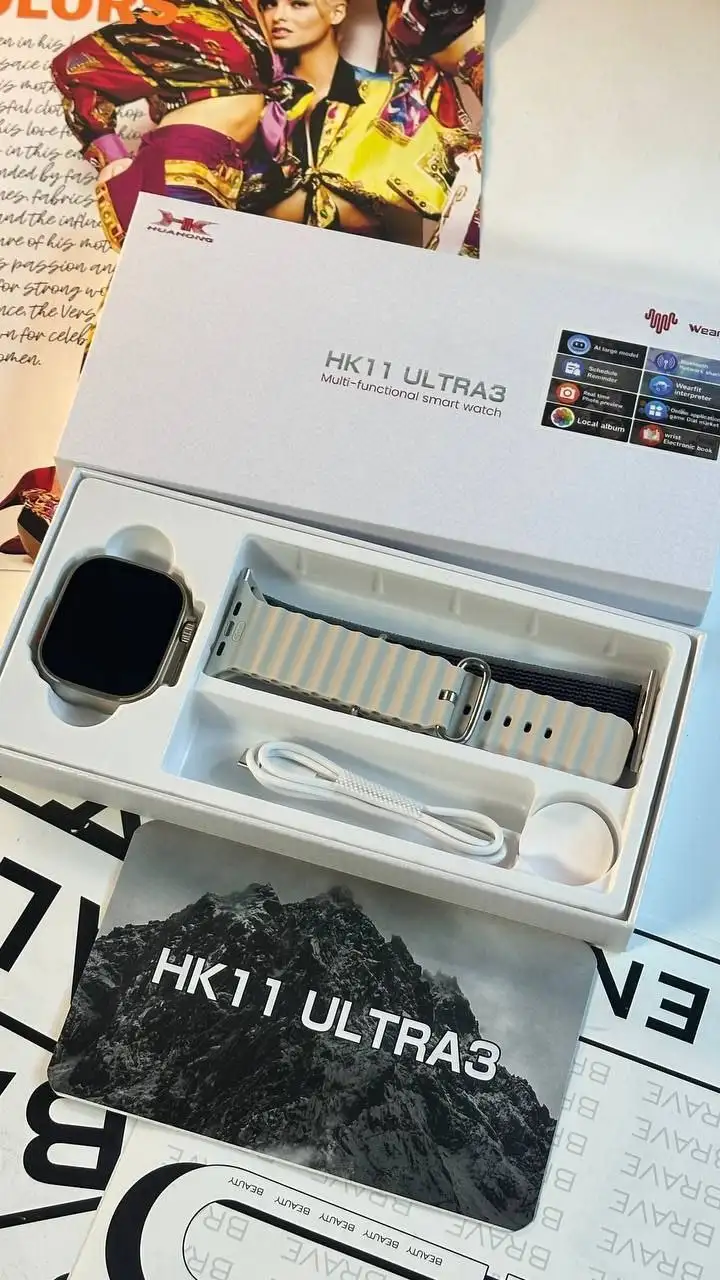 Смарт-часы HK11 Ultra3 версия 2025 года - Смарт-часы (Электроника) в Томск