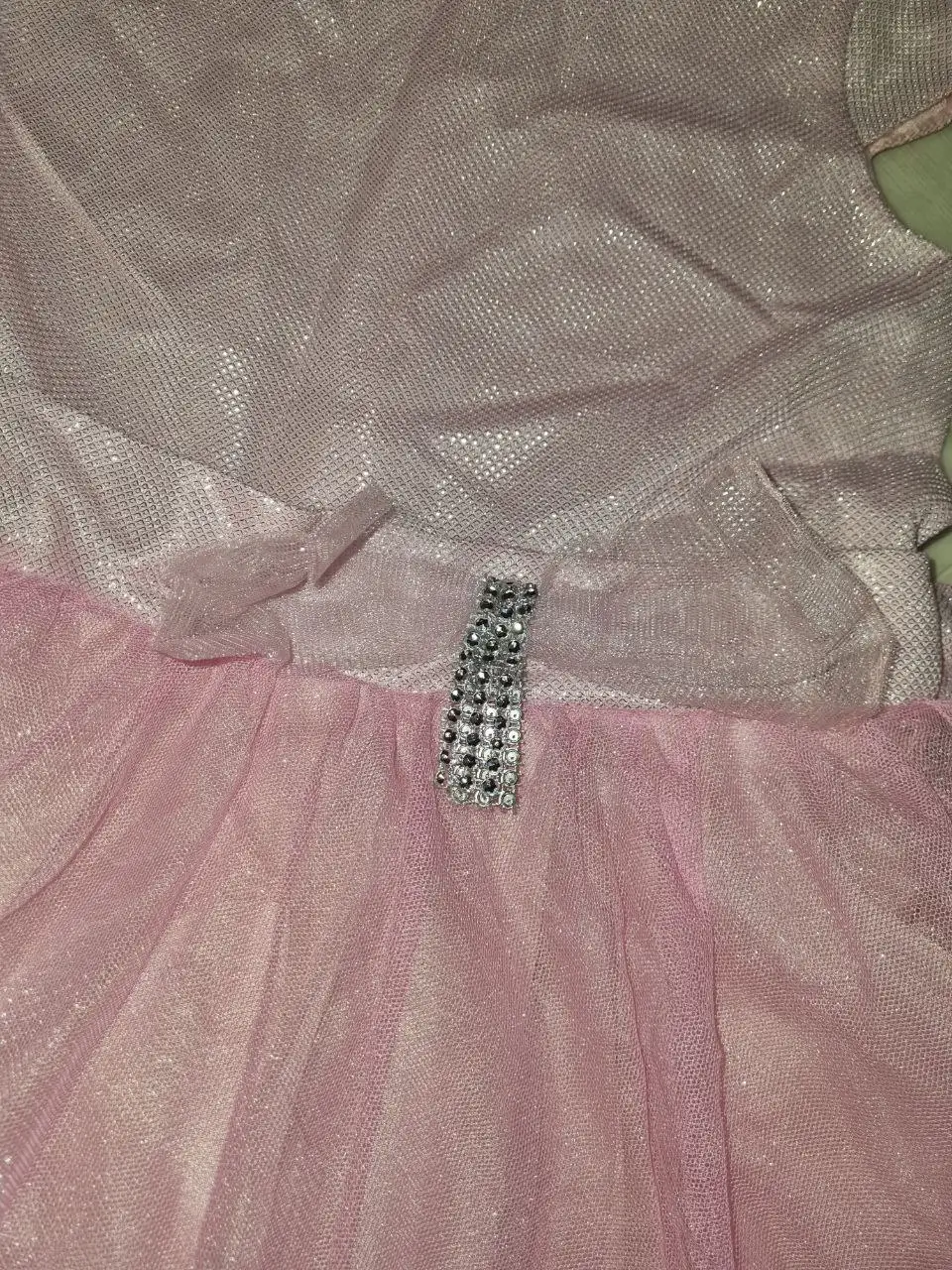 Платье для маленькой принцессы рр 34 новое с поясом - Детская одежда (Одежда) в Томск