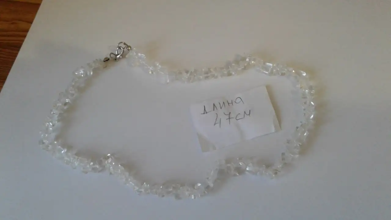Продам ожерелье из горного хрусталя - Украшения (Барахолка) в Томск