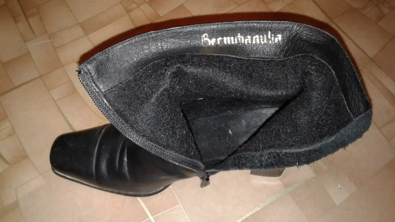 Женские кожаные демисезонные ботинки на каблуке Вестфалика 38 размер - Обувь (Одежда) в Томск