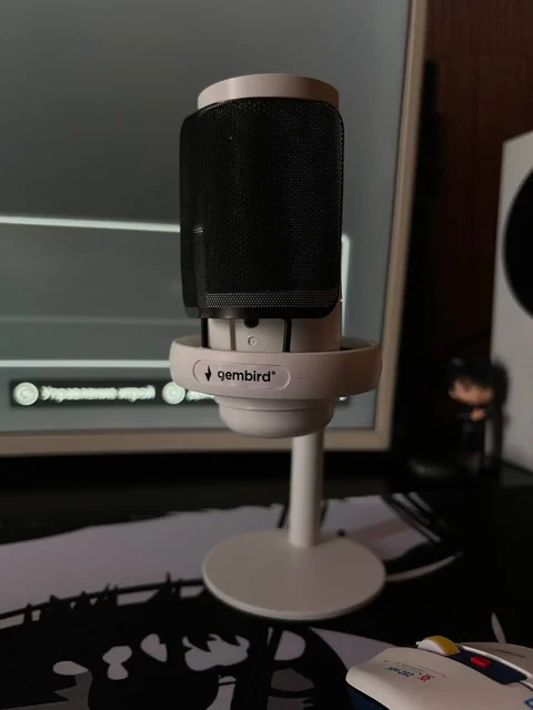 Продам микрофон с подсветкой Gembird - Телефоны и смартфоны в Томск