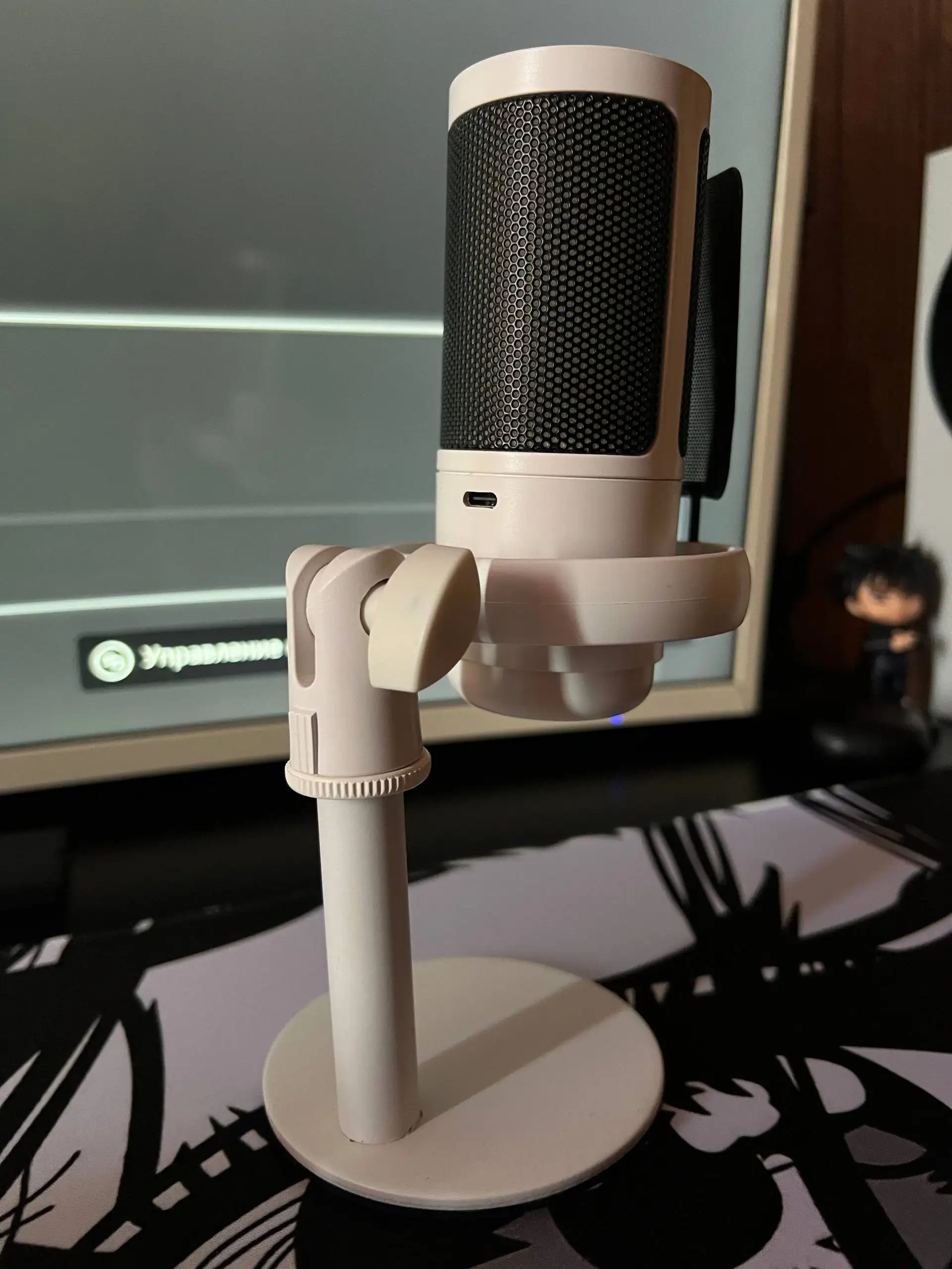 Продам микрофон с подсветкой Gembird - Аудиотехника (Электроника) в Томск