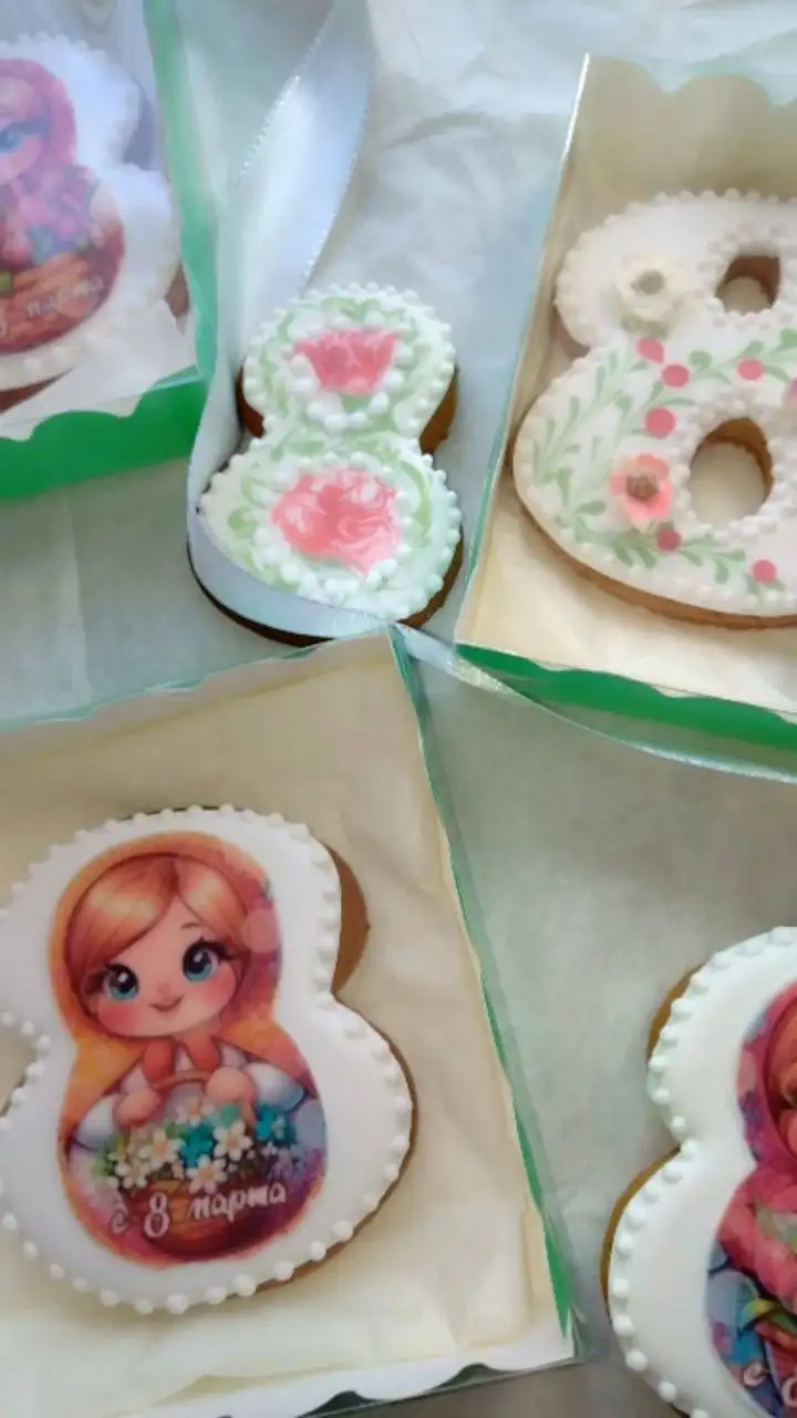 Имбирные пряники ручной работы на заказ - Кондитерские изделия (Барахолка) в Томск