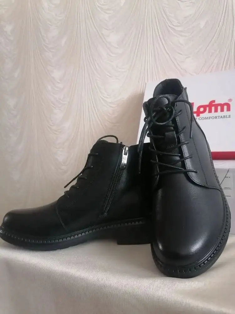 Демисезонные ботинки из натуральной кожи размер 36 - Обувь (Одежда) в Томск