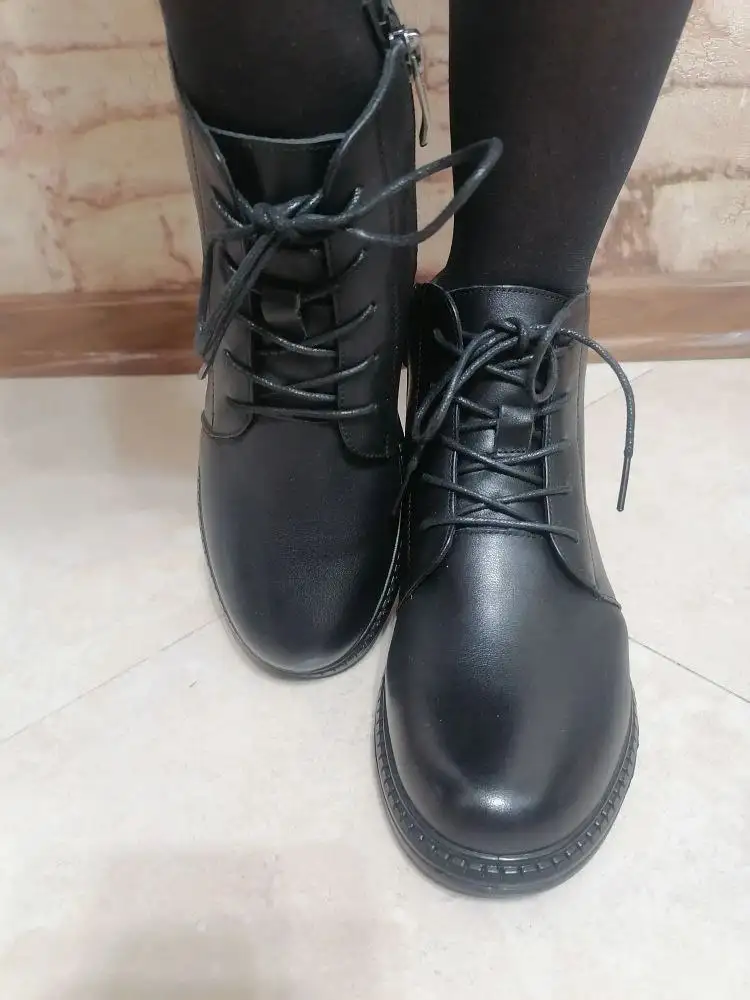 Демисезонные ботинки из натуральной кожи размер 36 - Обувь (Одежда) в Томск