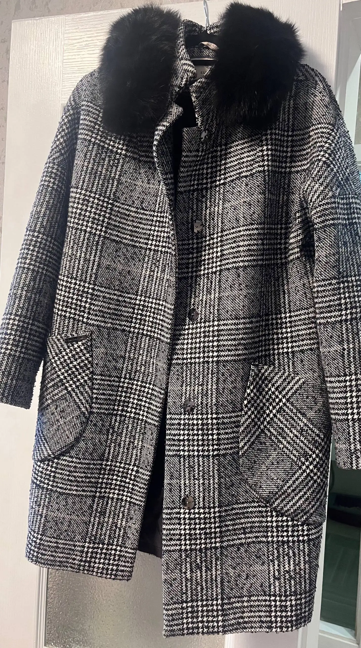 Женское пальто с подкладом 44 размер - Верхняя одежда (Одежда) в Томск