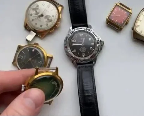 Покупка часов СССР для коллекции - Текстиль в Томск