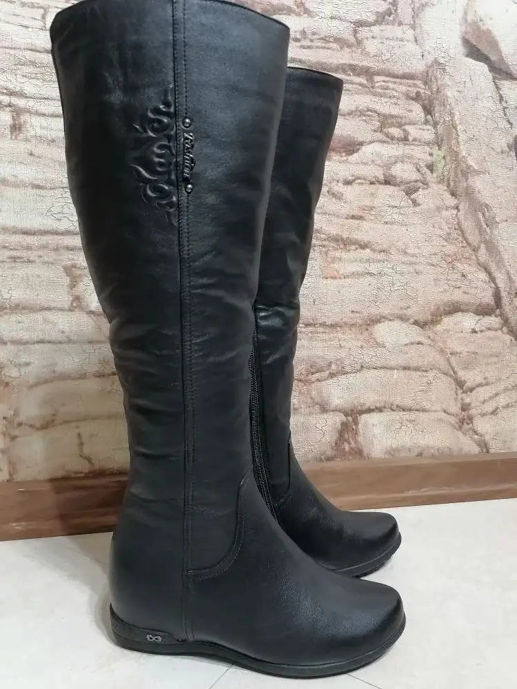 Зимние сапоги из натуральной кожи размер 36 - Обувь (Одежда) в Томск