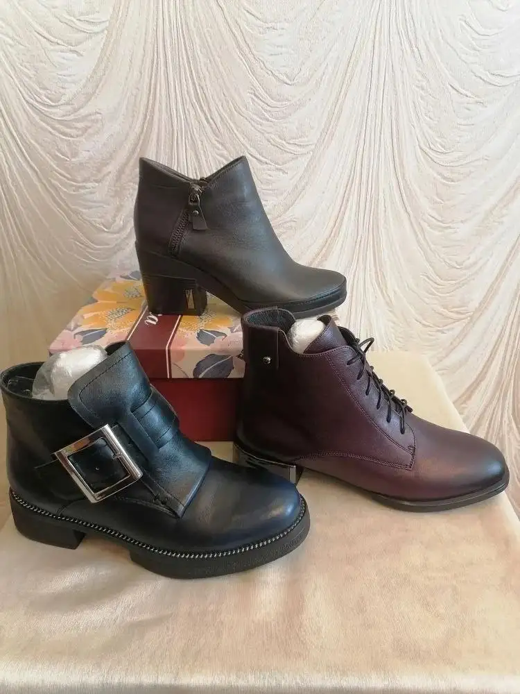 Продажа новых ботинок из натуральной кожи 37 размер - Обувь (Одежда) в Томск