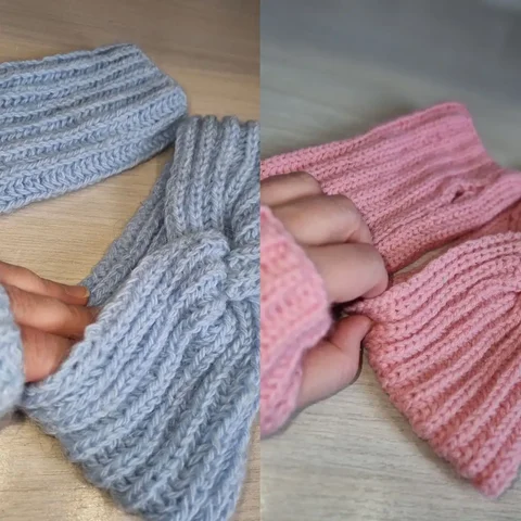 Повязки на голову и митенки - частное объявление в Томск