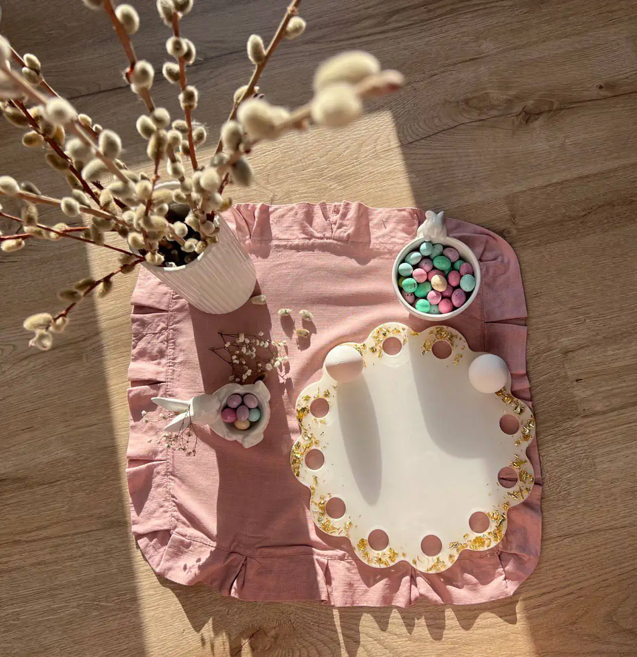 Подставка для яиц и кулича из эпоксидной смолы на 12 ячеек - Для дома и дачи в Томск