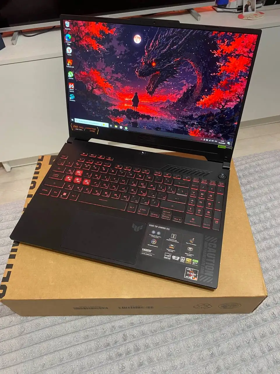 Мощный игровой ноутбук с RTX4060 и Ryzen 5 - Ноутбуки (Электроника) в Томск