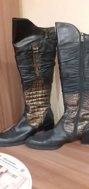 Зимние сапоги Италия размер 38 - Обувь в Томск