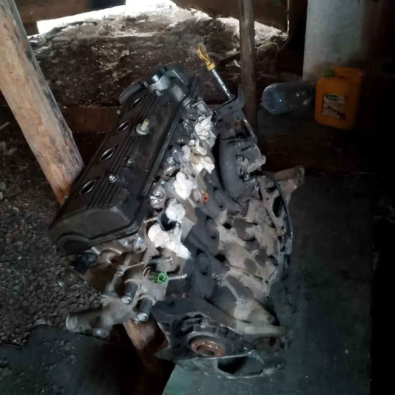 Двигатель катушечный 7А на механическую коробку передач - Двигатели (Запчасти) в Томск