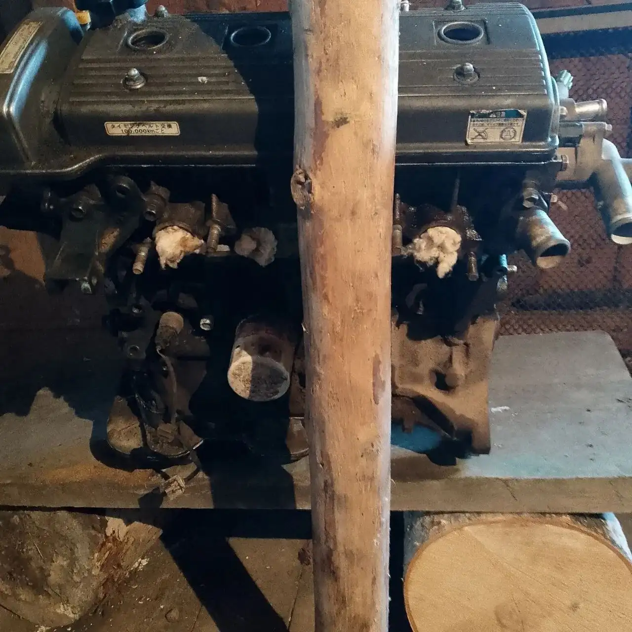 Двигатель катушечный 7А на механическую коробку передач - Двигатели (Запчасти) в Томск