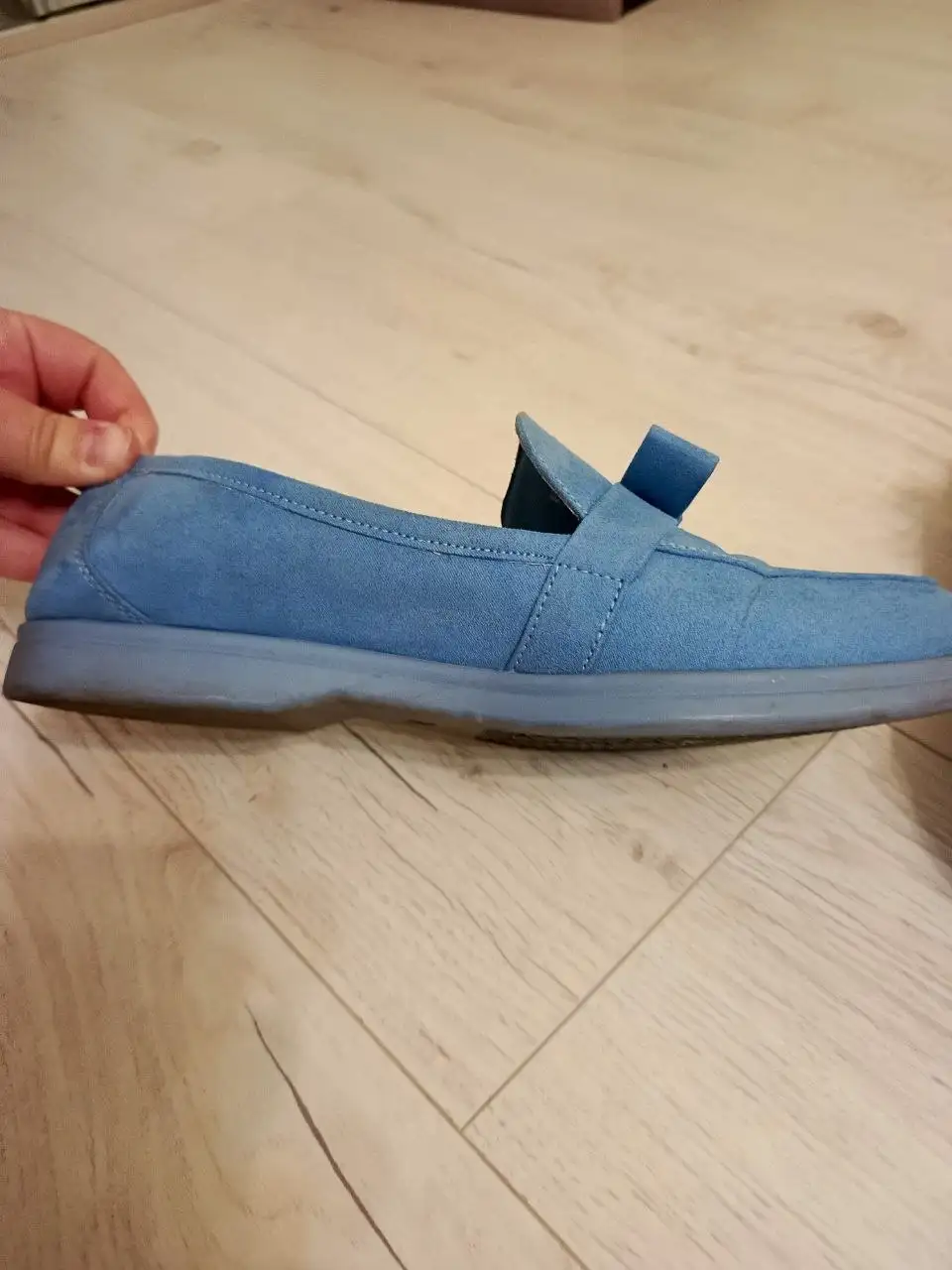 Женские замшевые лоферы 41 размер - Обувь (Одежда) в Томск