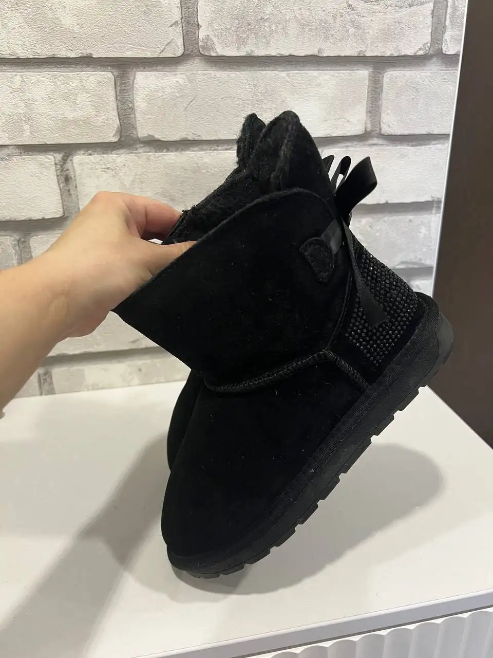 Угги размер 37 из натуральной замши с мехом внутри - Обувь (Одежда) в Томск