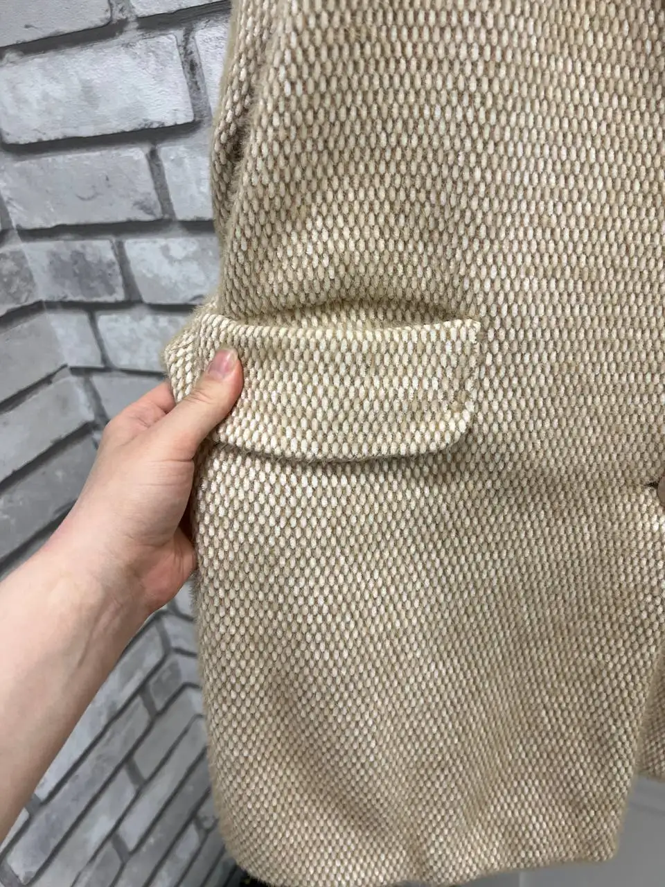 Пальто пушистое мягкое размер 46 - Пальто (Одежда) в Томск