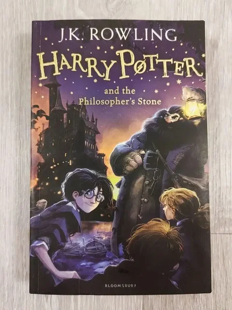 Книга 'Гарри Поттер и философский камень' на английском языке - Виниловые пластинки в Томск