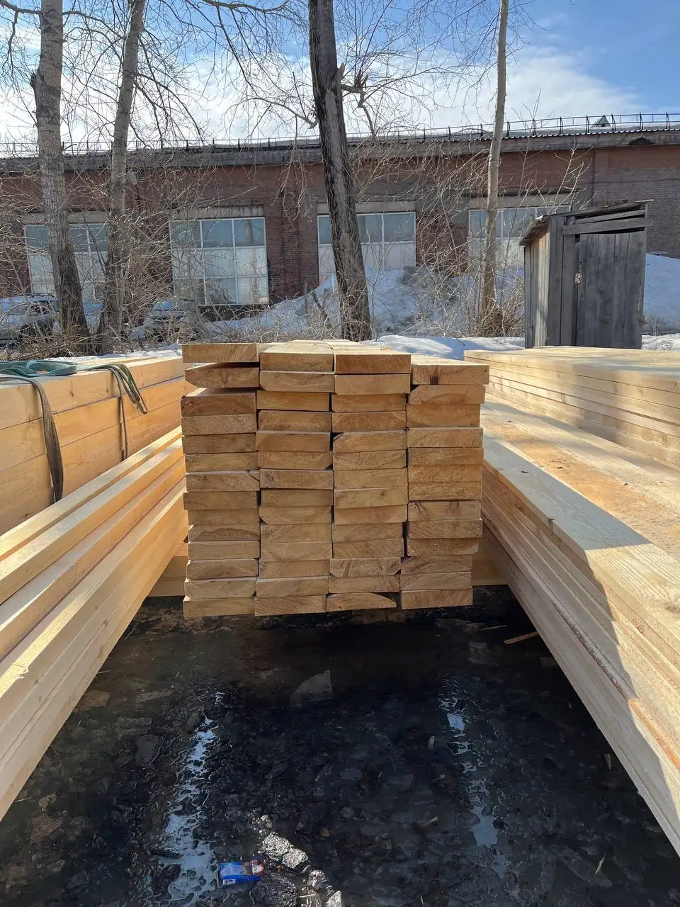 Продажа свежепиленных пиломатериалов из сосны - Барахолка в Томск