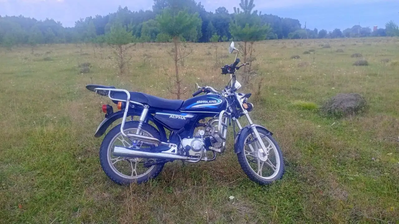 Продам мопед Motoland Alpha RX 11 110 кубов - Мотоциклы и скутеры (Барахолка) в Томск