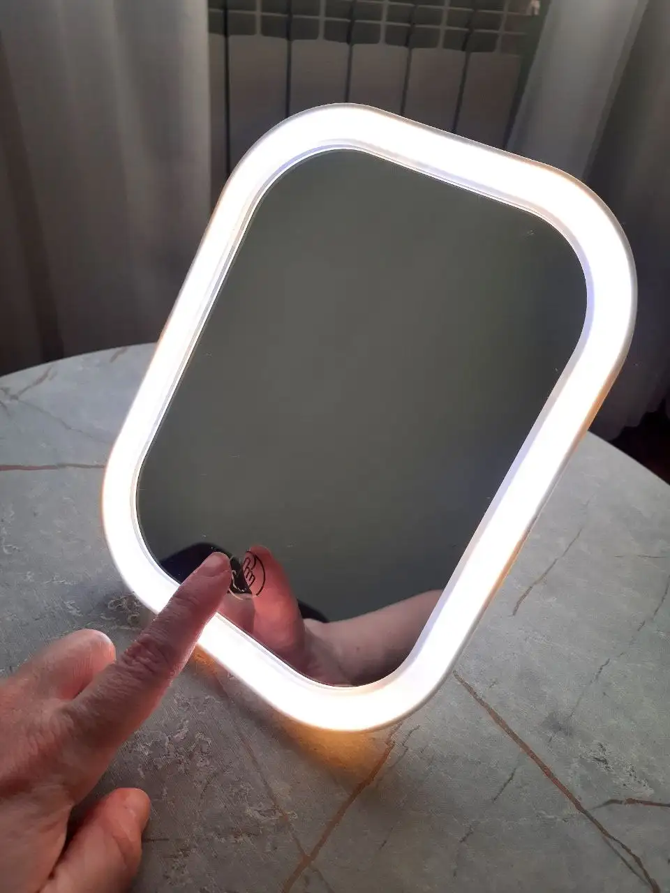 Настольное зеркало с подсветкой - Барахолка в Томск