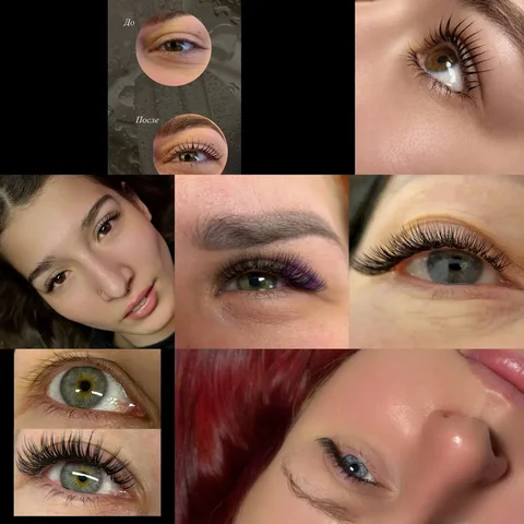 LED наращивание и ламинирование ресниц - Услуги красоты в Томск