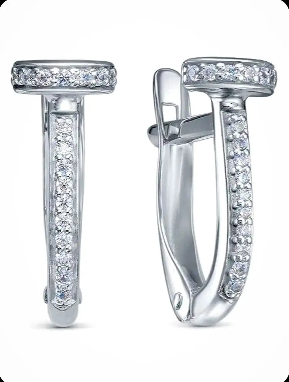 Новые серьги Гвоздики из серебра 925 пробы - Украшения (Барахолка) в Томск