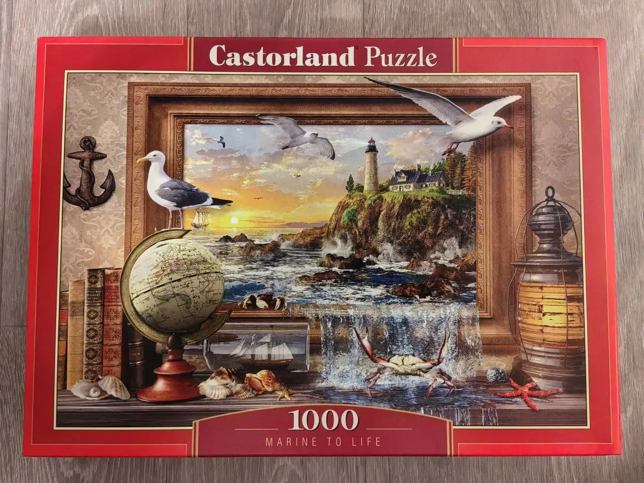 Пазлы Castorland 4x1000 и 1x500 деталей - Пазлы (Хобби и отдых) в Томск