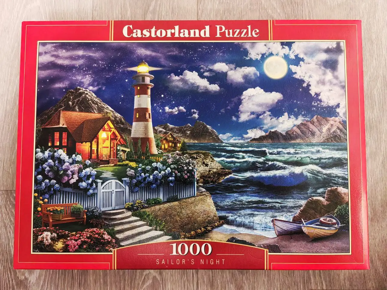 Пазлы Castorland 4x1000 и 1x500 деталей - Пазлы (Хобби и отдых) в Томск