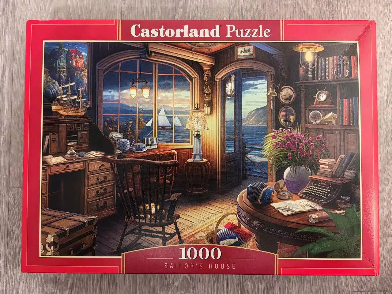 Пазлы Castorland 4x1000 и 1x500 деталей - Пазлы (Хобби и отдых) в Томск