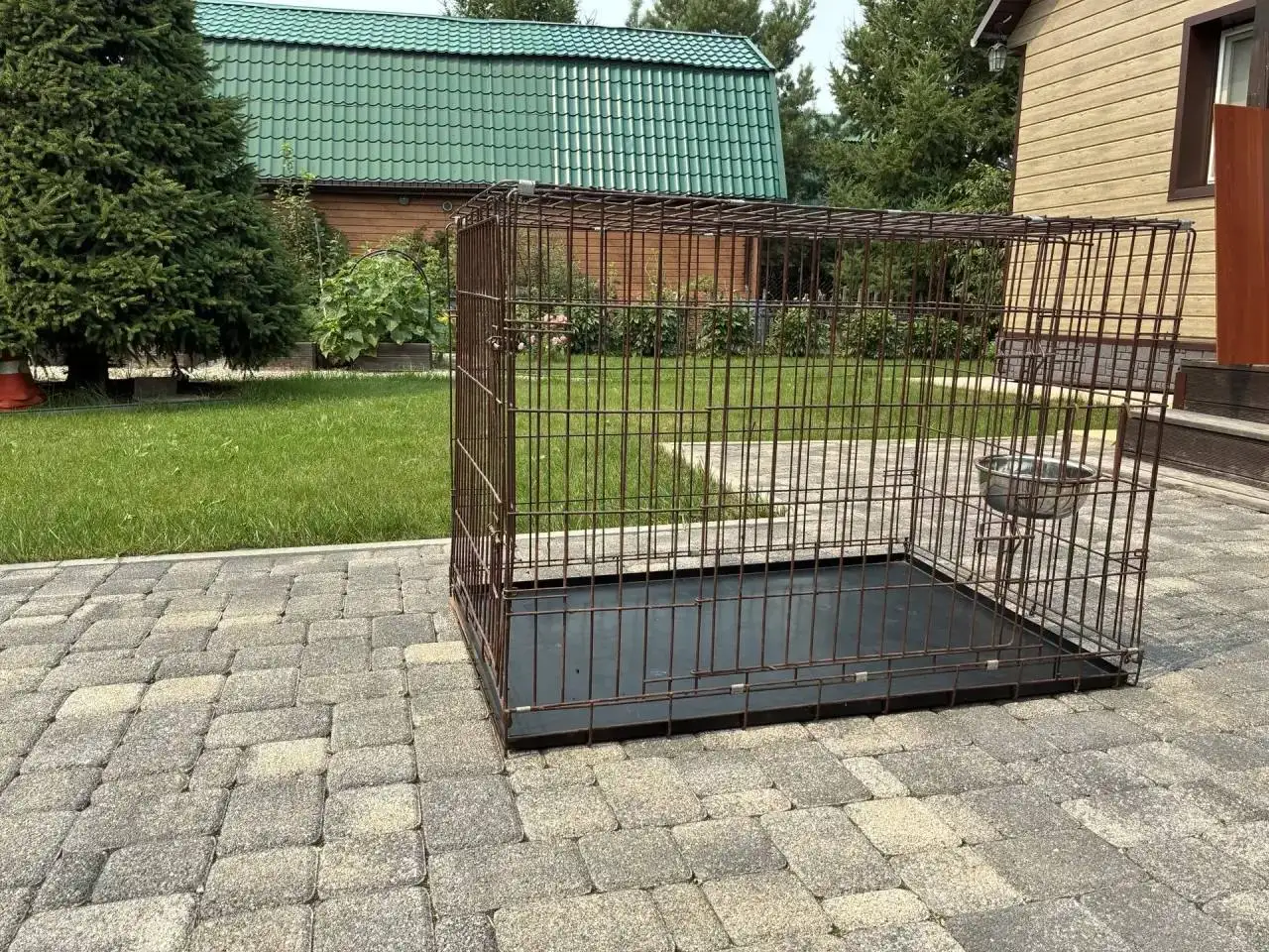 Большая клетка для собак 110x70x77 - Товары для животных (Животные) в Томск