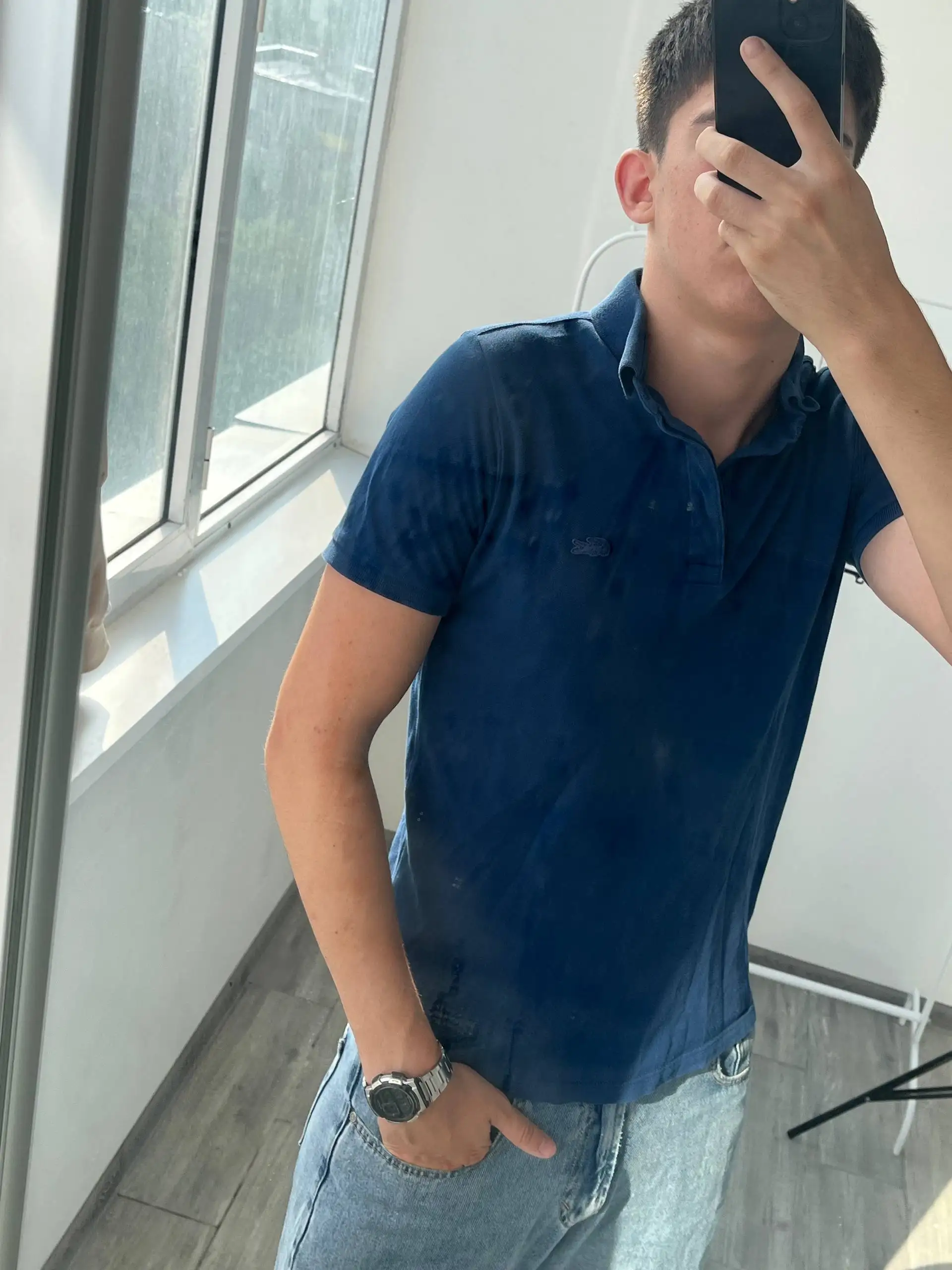 Lacoste поло М - Мужская одежда (Одежда) в Химки