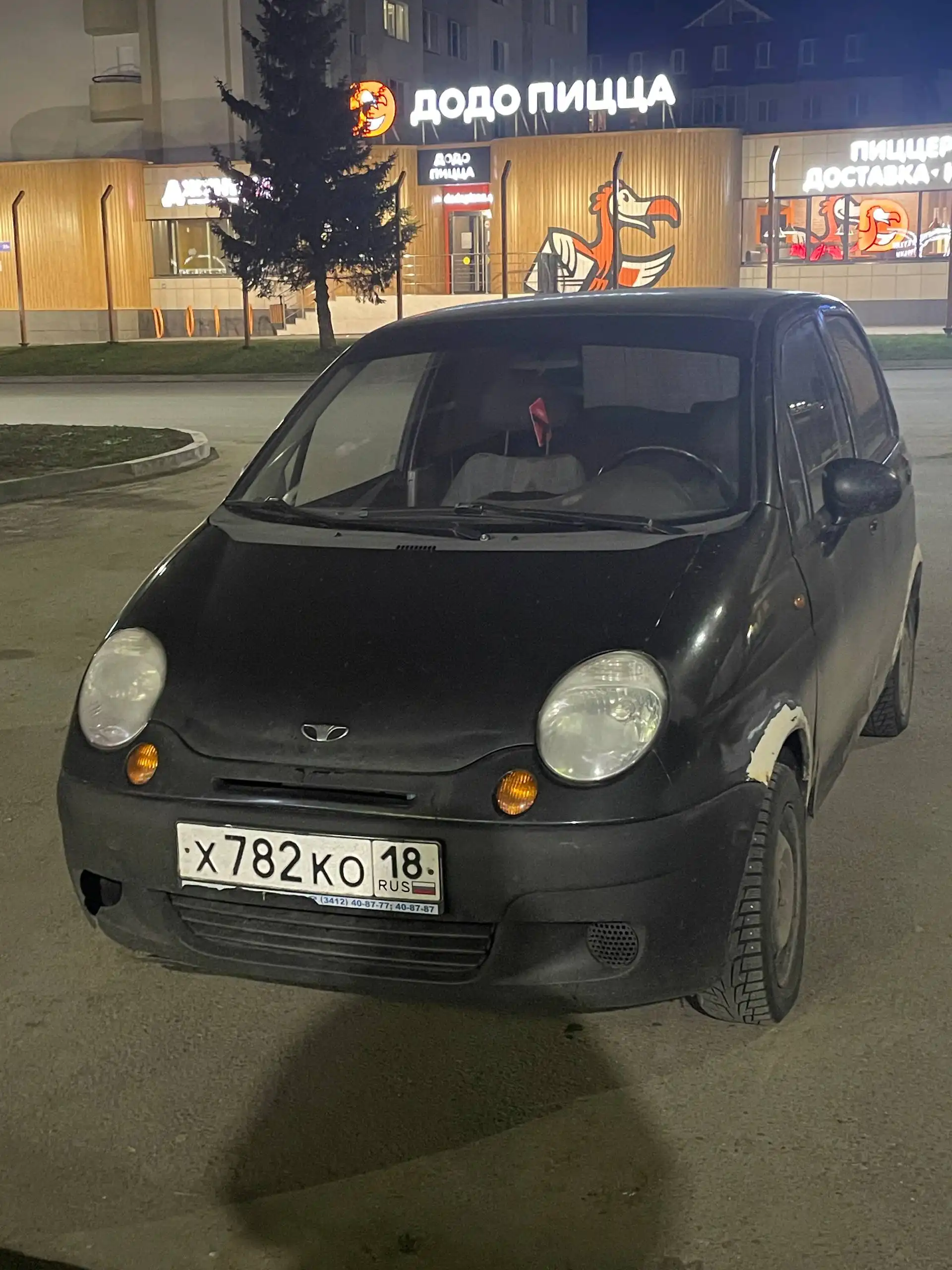 Daewoo Matiz 2010 с пробегом 92к, клин мотора
