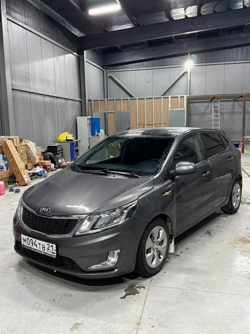 Kia Rio 2012 года после восстановления - Авто в Казань