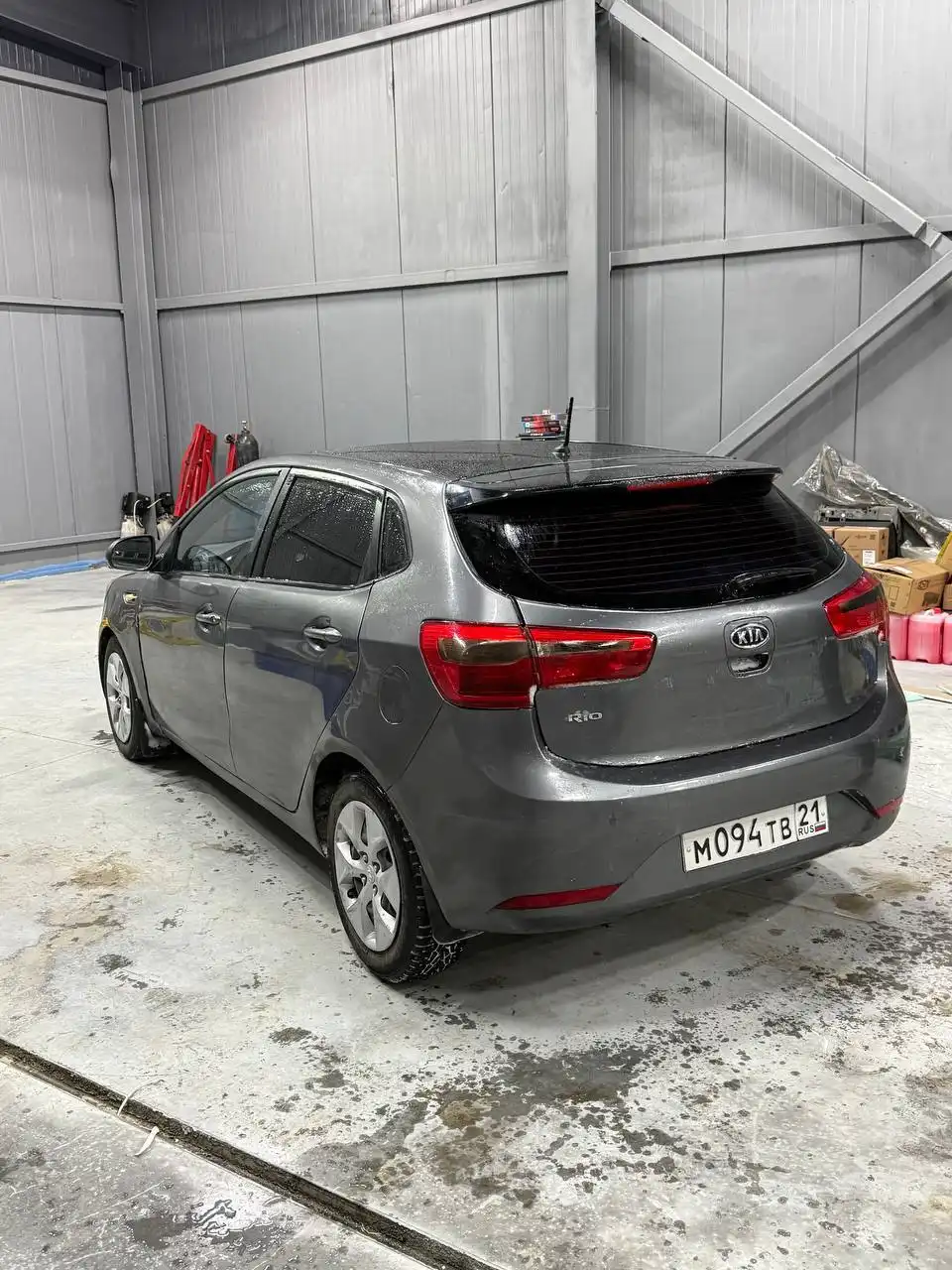 Kia Rio 2012 года после восстановления - Авто в Казань