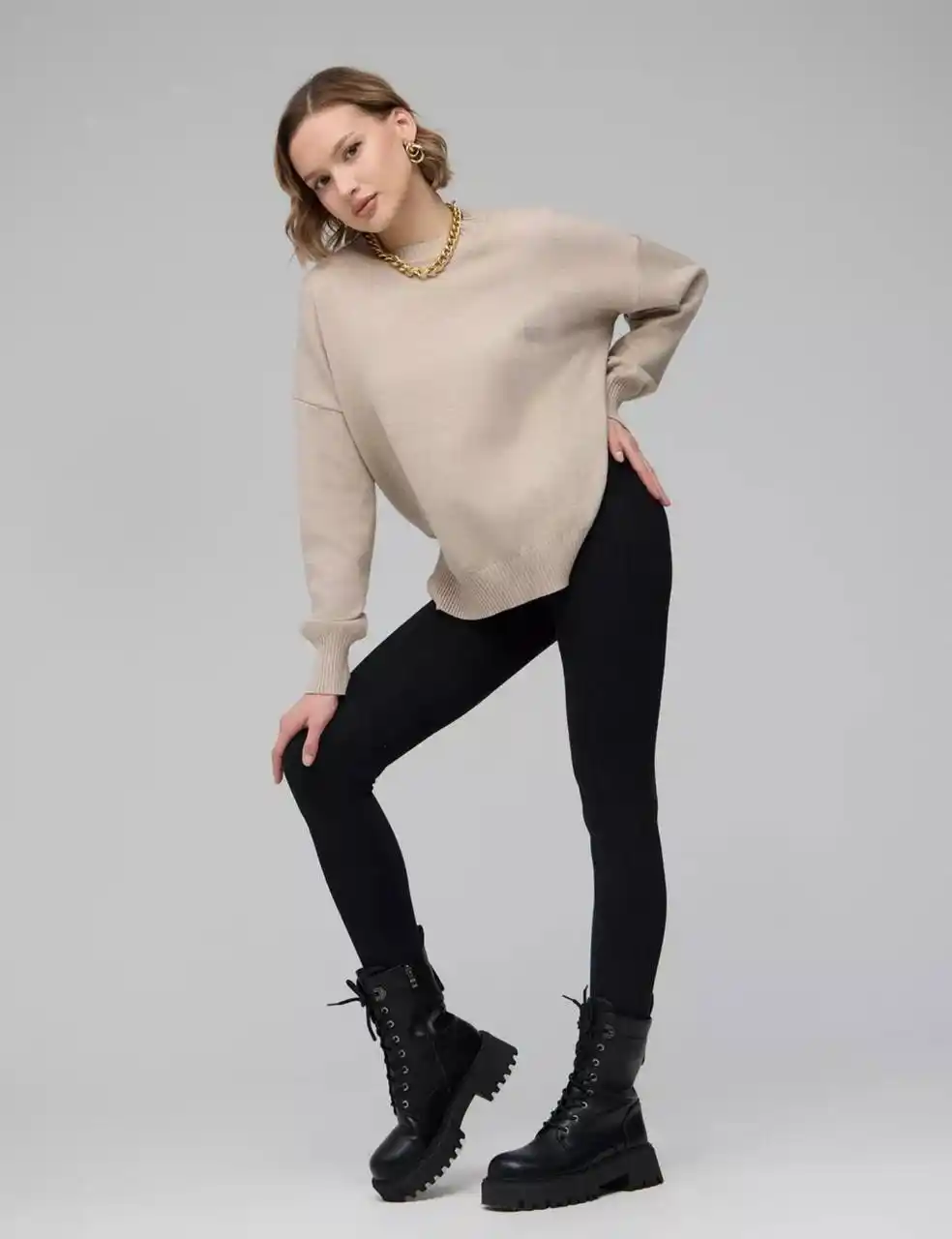 Утепленные лосины в рубчик - Одежда в Чебоксары