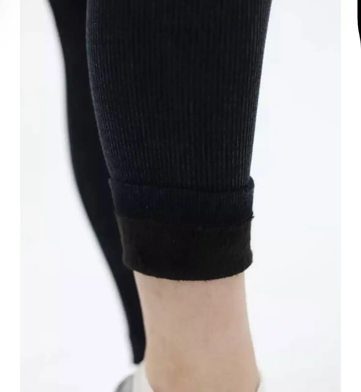 Утепленные лосины в рубчик