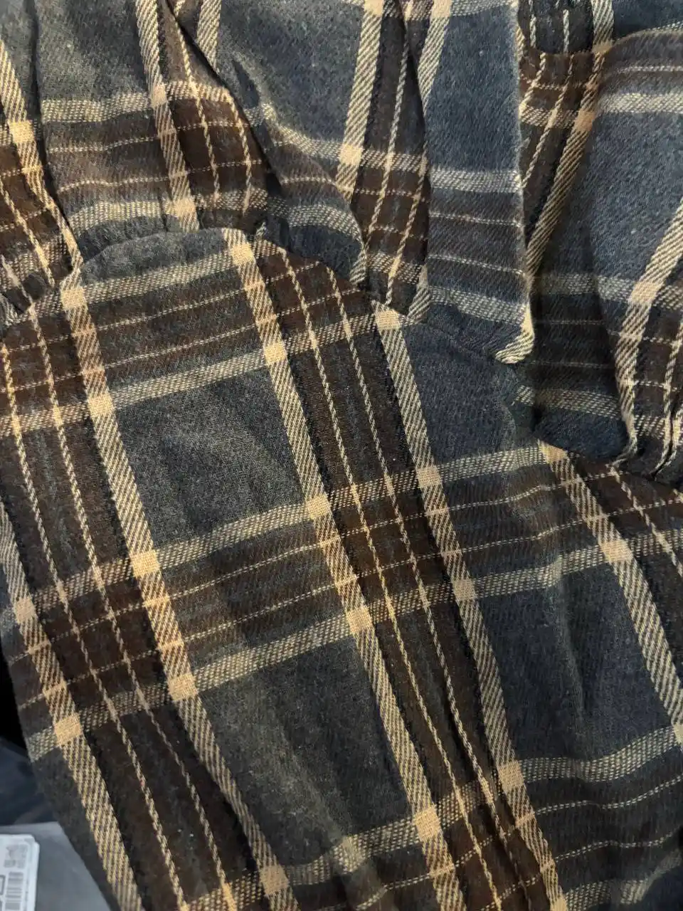 Новый теплый костюм в клетку