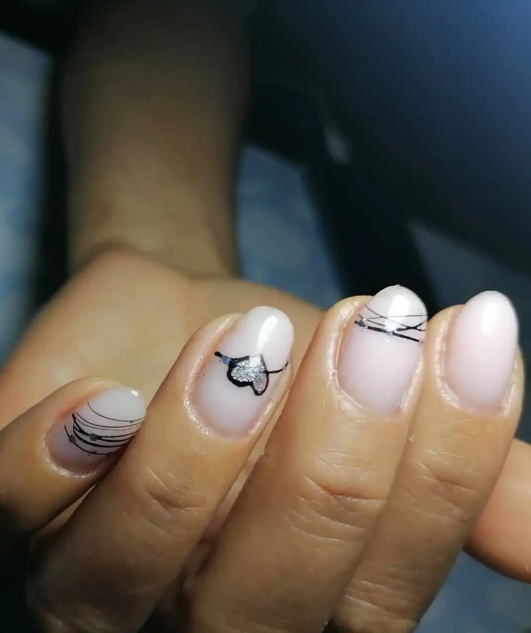 Маникюр с покрытием и наращивание