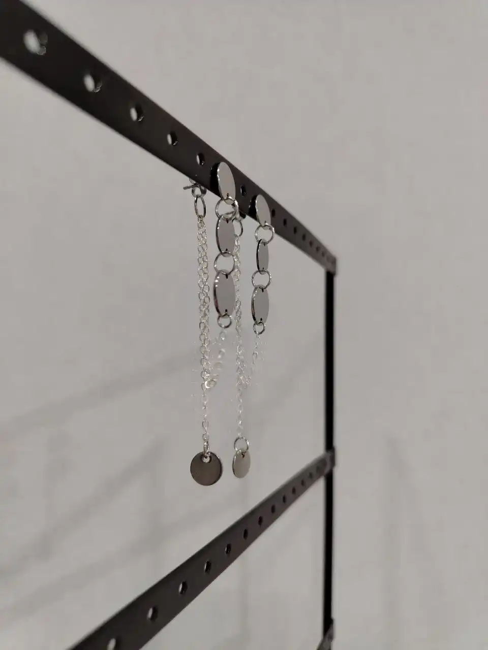 Серьги вечерние ручной работы