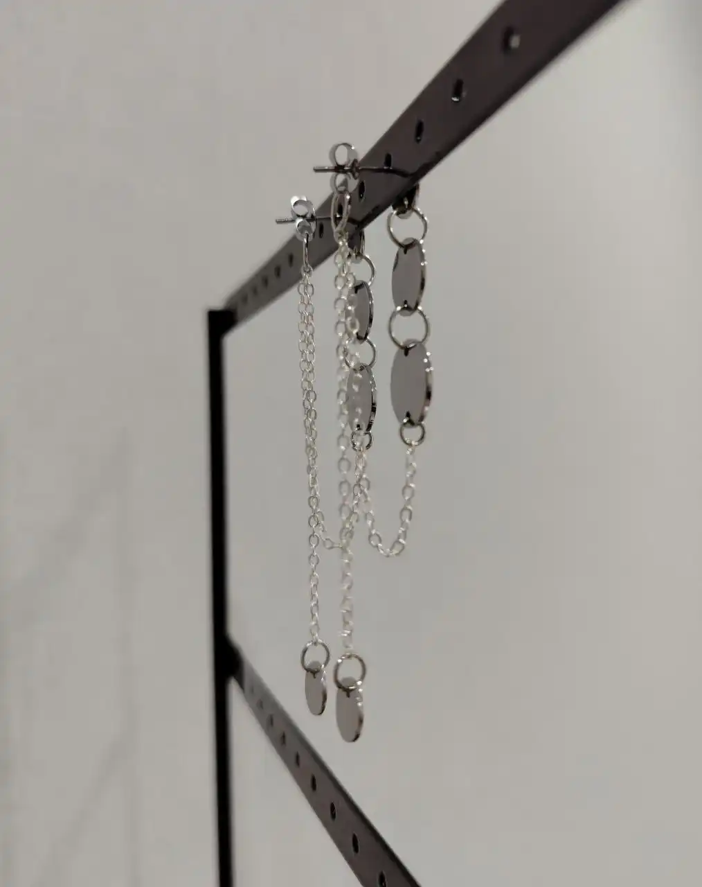 Серьги вечерние ручной работы