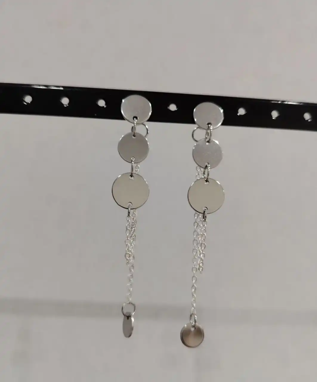 Серьги вечерние ручной работы