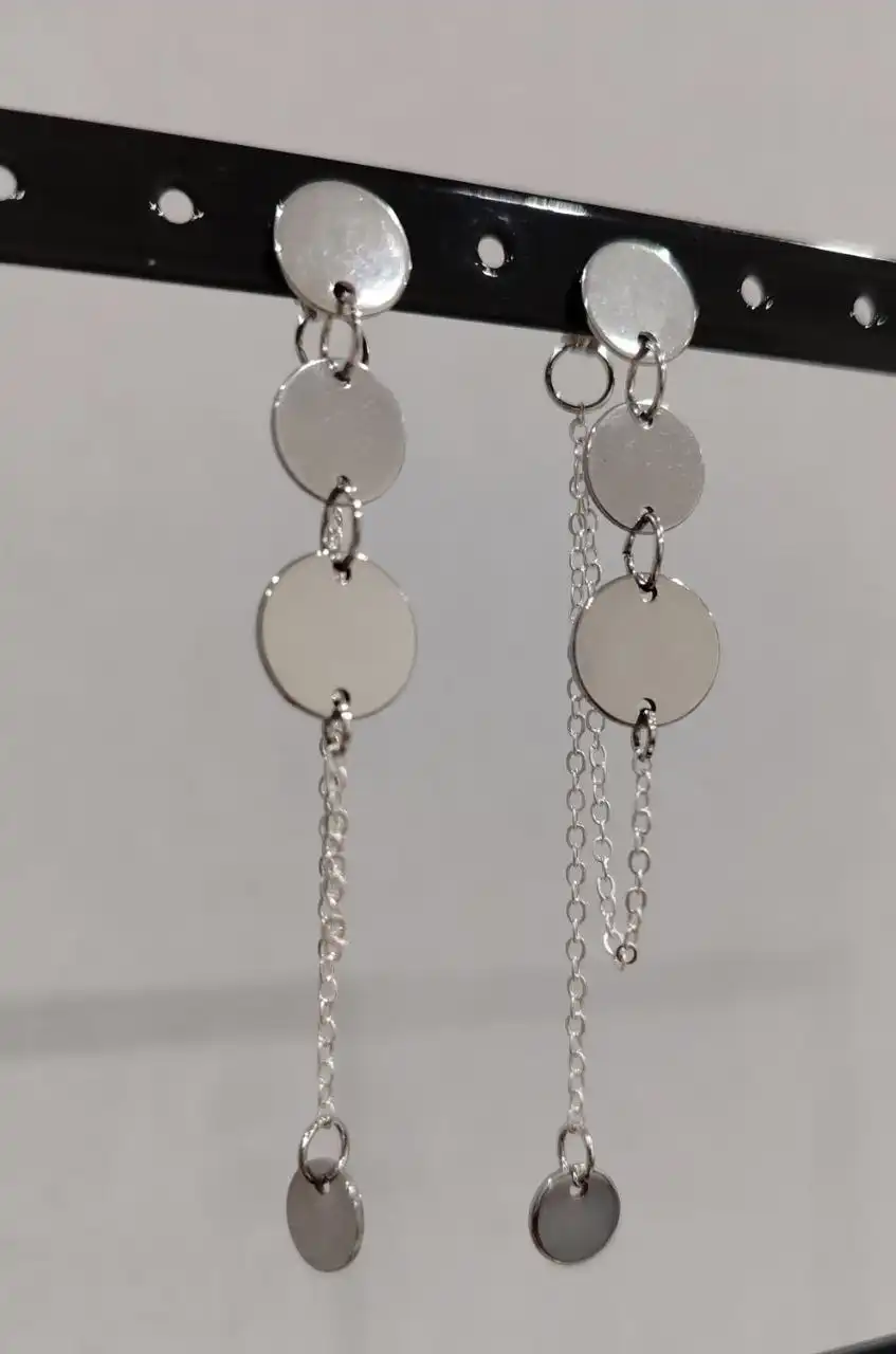 Серьги вечерние ручной работы