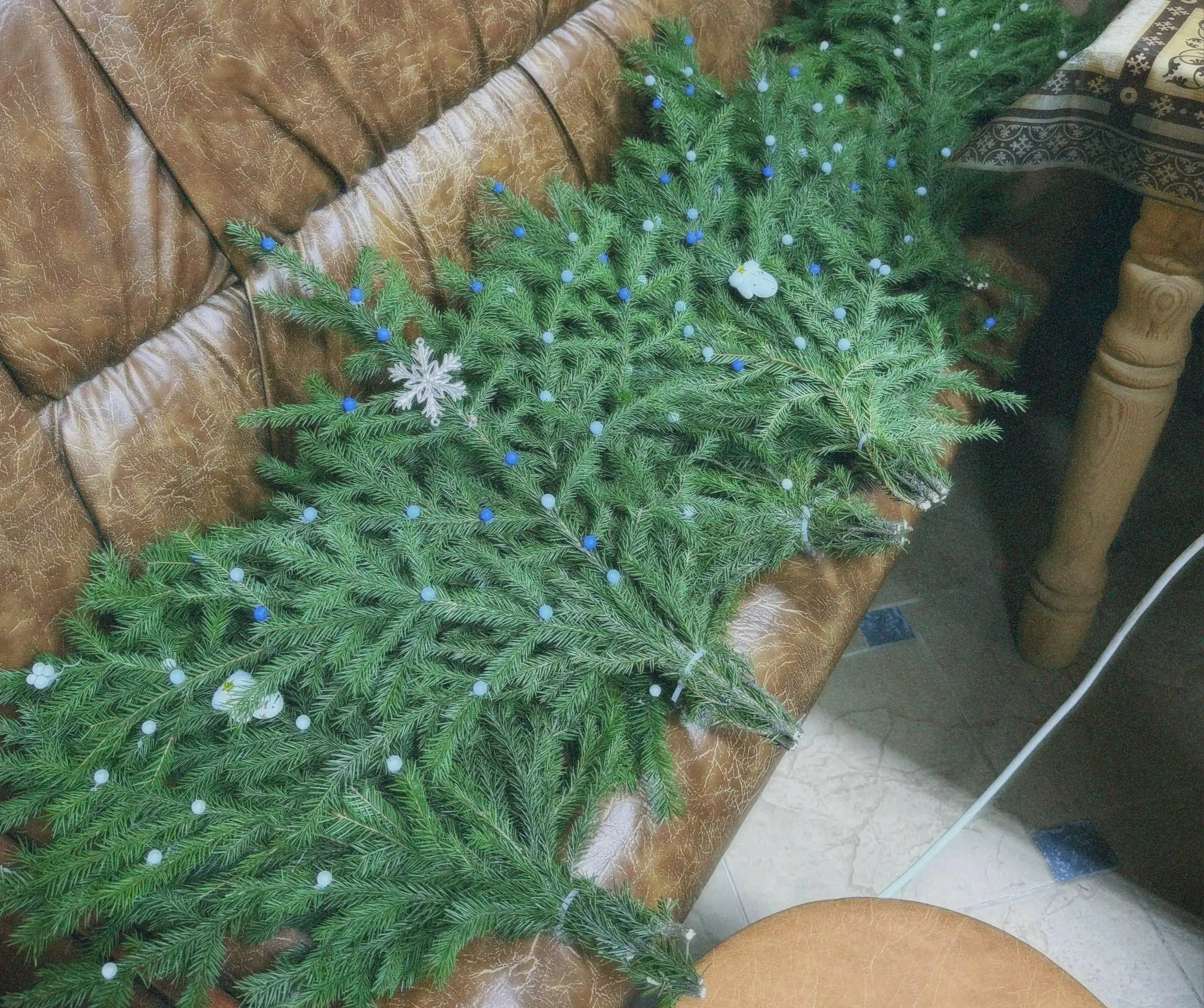 Новогодние ветки под заказ