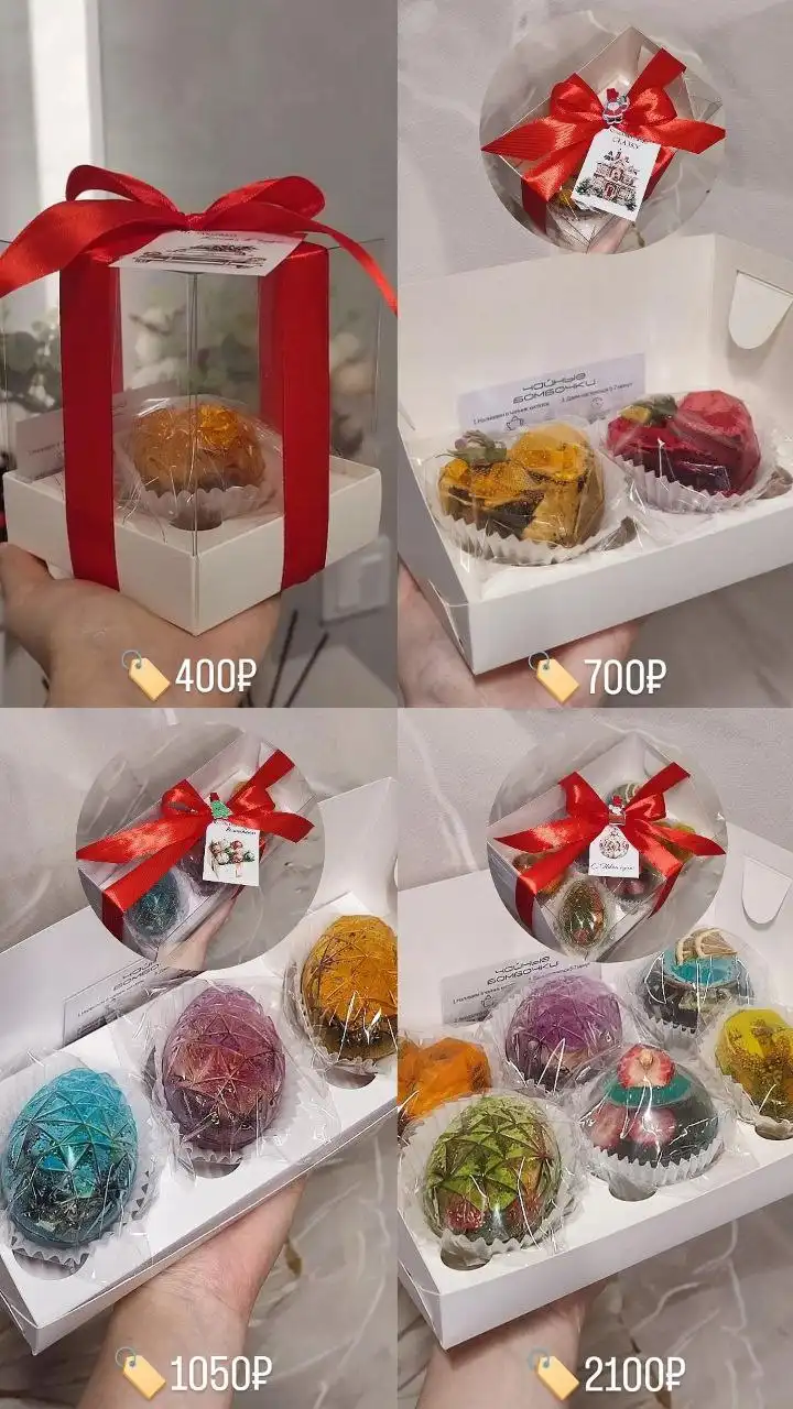 Чайные бомбочки к Новому году