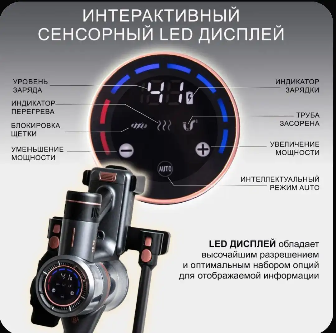 Пылесос аккумуляторный новый в коробке