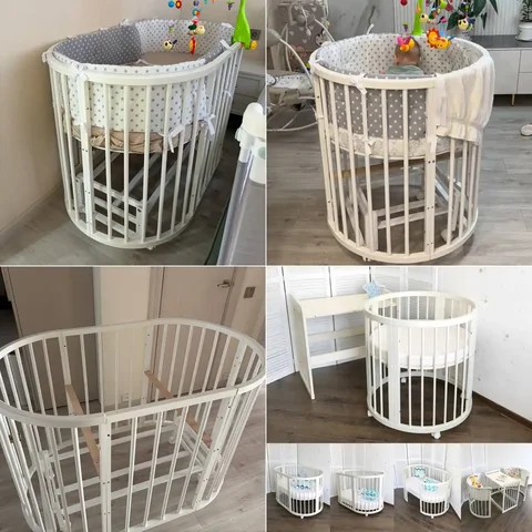 Многофункциональная детская кроватка с матрасами - Велосипеды в Чебоксары